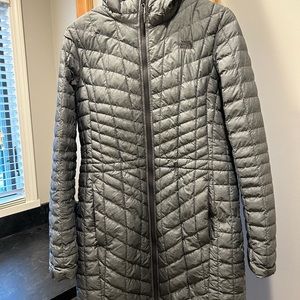 Women’s North Face gray winter coat